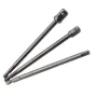 Set da 8 pezzi di asta di trasferimento per conversione di lotti di viti elettriche, cacciavite a testa quadrata da 1/2, asta esagonale da 3/8 e 1/4