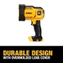 DCL043 for DEWALT LED Spotlight 20V MAX Lithium Ion 1000 Lumens 90 Degree Pivoting Rechargeable Cordless Work Light Jobsite Outdoor Tool High Brightness