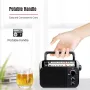 Retekess TR604 Radio FM AM Portable Radios AM FM on the battery Speakers Rechargeable Radio For Senior