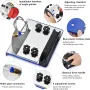 45 Degree Grinder Jig Tile Chamfering Tool Angle Grinder Stand Stainless Steel ABS Construction Secure Clamping System Suitable for Ceramic Stone Cutting Professional Precision