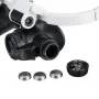Headband Head-Mounted Repair LED Lamp Light Magnifying Glass Magnifier Loupe 