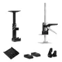 2PCS Cabinet Jack for Installing Adjustable 0-23.4 Inches Construction Jack Hand Lifting Jack Tool Cabinet Lift Drywall Lift