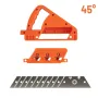 Plasterboard Quick Cutter Gypsum Board Hand Plane for Precise Drywall Edge Chamfering at 45°/60° Woodworking Trimmer Hand Tools
