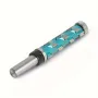 Spiral Flush Trim Router Bit Set With Double Bearings 1/2in 12mm Shank Blue Precision Woodworking Tool For Smooth Edge Cutting