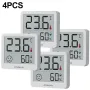 4PCS Xiaomi Duka Atuman THmini Electronic Temperature and Humidity Meter High Precision Vertical Infant Room Thermometer Digital Meter for Home
