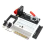ENJOYWOOD XK4 PRO MAX Pocket Hole Jig Aluminum Alloy Adjustable Woodworking Drill Guide with Stabilizing Bar Stop Block
