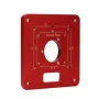 Multifunctional Aluminium Router Table Insert Plate Woodworking Trimmer Electric Wood Milling Flip Plate For DIY Working Benche 45x56 62x70