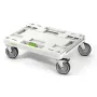 FESTOOL SYS-RB Rolling Tool Board Rolling Cart 100kg Load Capacity 360 Degree Rotating Wheels Lockable Heavy Duty Flat Surface for Construction Sites Workshops Material Transport
