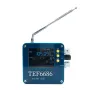 Máy thu sóng vô tuyến băng tần đầy đủ TEF6686 có màn hình LCD lớn Pin sạc Tầm xa AM FM SW MW LW Tần số Thiết kế di động