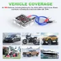 ANCEL BM200 PRO 12V LED Car Battery Tester Monitor Head-Up Display Waterproof SOH SOC Charging Battery Capacity Analyzer Tools