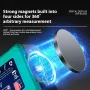 CZDang Digital Display Inclinometer Four-sided magnet Angle Finder Bevel Gauge Protractor with 1.8\FSTN Screen Rechargeable Battery Four-Sided Magnets Type-C Charging