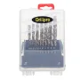 Drillpro M35 Cobalt Drill Bit Set HSS-Co Jobber Length Twist Drill Bits with Plastic Case for Stainless Steel Wood Metal Drilling