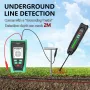 FUYI FY8178 Professional Underground Line tester Digital Analogue Wire Tracker 1000m Range Sensitivity Adjustment USB-TYPE-C Charging