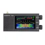 NEW Malachite V5 DSP SDR 1.10d Radio Receiver 10kHz to 2GHz Frequency 5000mAh Battery Custom CNC Aluminum Case Portable Design