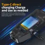 FNIRSI CTG-20 Car Paint Thickness Gauge Electroplate Metal & Putty Powder Coating Thickness Gauge for Car 0-1400um Fe nFe Fe+Zn