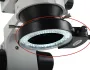 HAYEAR Ayarlanabilir 6500K 144 LED Halka Işık Aydınlatıcı Lamba Sanayi İçin Stereo Mikroskop Lens Kamera Büyüteç 110V-240V Adaptörü