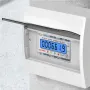 SmartMeter 100A LCD kWh licznik energii z trójfazowym podświetleniem szyny prowadzącej do użytku domowego monitorowanie zużycia energii 3*127/220VAC pomiar zużycia energii