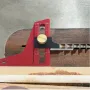 Ahşap İşleme Derinlik Ölçer Çok Yönlü 0-50mm Çift Ölçekli Hassas Alet Kolay Freze ve Masa Testeresi Kurulumu için