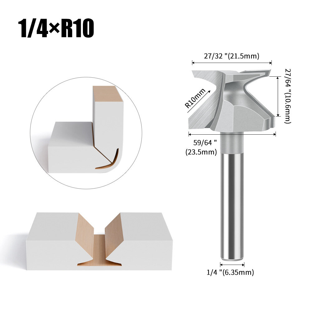 1/4 Inch 6.35mm Shank