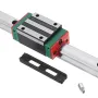 Machifit HGR15 100-1200mm Linear Rail Guide with HGH15CA Linear Rail Guide Slide Block CNC Parts