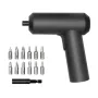 XIAOMI Mijia 3.6V Rechargeable Electric Screwdriver with 2000mAh Battery 5N.m torque 12PCS S2 Steel Screwdriver Bits 60mm Extension Rod Portable Cordless Design, Built-in LED Lights for Home DIY Projects