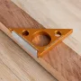 BRIDGE CITY TOOL WORKS MMS-1 Mini Miter Square Pocket-Sized High Precision 0.03mm Accuracy Aircraft Aluminum Alloy Adjustable Slide Magnetic Base