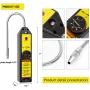 WJL-6000 WJL-6000L Freon Leak Detector Halogen Leak Detector R22 R410A R134A R1234YF Refrigerant Gas HVAC Air Conditioner Tester Tool