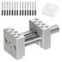 Adjustable Aluminum Alloy Mini Bench Vise Multi-Function Clamp Fixing Tool for DIY Crafts Model Making