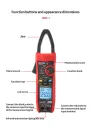 UNI-T UT219PV Digital strömtång 2500V DC 1500V AC 1000A Bluetooth-kommunikation KAT III 1500V IP65 Amperemätare för solcellstillämpningar