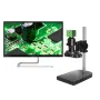 HAYEAR HY-6210S-11A Video Microscope 4K HD with SONY CMOS IMX678 Sensor Advanced HDR Function Real-Time Product Comparison Perfect for Circuit Board Inspection and Jewelry Analysis