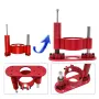 Router Lift 65mm Universal Trimming Machine Router Lift Table Base for Woodworking Benches Table Saw Aluminum Alloy Base Tool