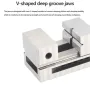High Precision Machine Vise 2\ 2 Inch Fast Moving CNC Gad Tongs Plain For Surface Grinding Milling EDM Machine