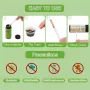 Garden Soil pH Test Kit 100 Strips 3.5-9.0 pH Range Accurate Soil Testing Indoor Outdoor Easy Lawn and Garden Maintenance Clay Sand Loam