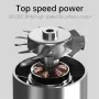 130,000RPM 52m/s Turbo Fan Compact High Speed Hair Dryer Camping Turbofan Cordless Handheld Brushless Car Dust Blower