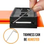 5 Inch 10 Inch Contour Profile Gauge Laminate Edge Shaping Gauge Wood Measure Ruler Duplicator