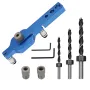 Self Centering Doweling Jig Drilling Locator Woodworking Positioner Tools Joinery Drill Guide Hole Puncher