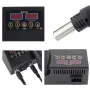 2 in 1 SMD Soldering Station Hot Air Gun 100-700W Dual LCD Display 100°C-480°C Adjustable Temperature Rework Repair Tool EU/US Plug