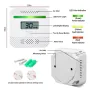 EcoSafe Compact Carbon Monoxide Sensor Lightweight Portable Safety Alert Device Digital Reading Travel Essential for Home Kitchen RV Car Hotel