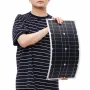 100W 18V Mono Solar Panel USB 12V/5V DC Monocrystalline Flexible Solar Charger For Car RV Boat Battery Charger Waterproof