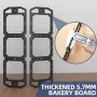 86 Type Socket Box Hole Template Wood Board Slotting Template Switch Socket Opening Template Aluminum Alloy Hole Opening Marking Tool