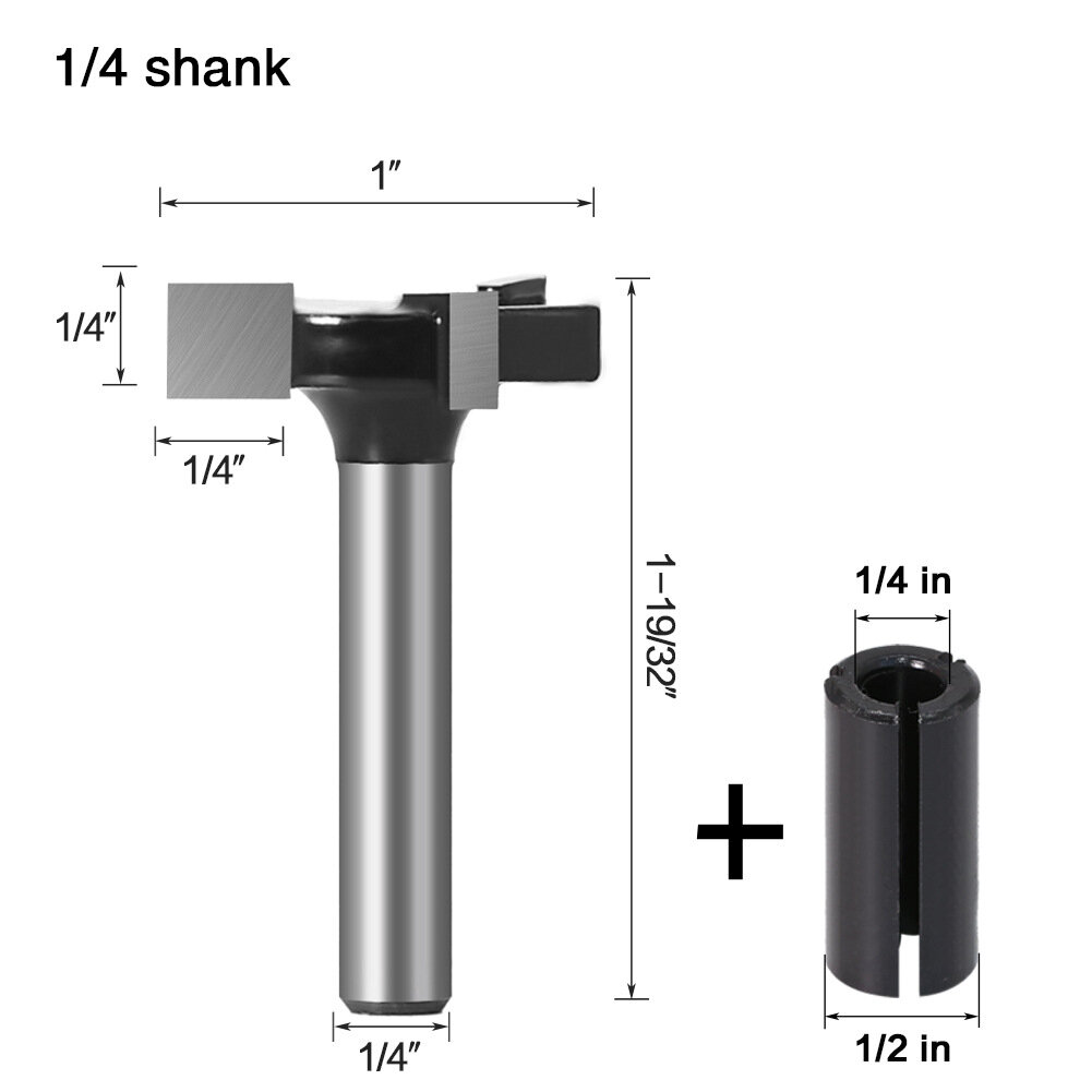 1/4 Inch 6.35mm Shank
