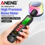 ANENG GN102 Digital Noise Meter 30-130dB Sound Level Meter LCD Backlit Display Compact Design Accurate Measurement