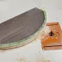 木工プロファイリングストリップフレキシブルカーブテンプレート調整可能および固定複雑な形状の輪郭木工ツールテンプレートガイド