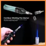 4 In 1 Portable Soldering Iron Set Welding Pen Burner Blow Torch Gas Soldering Iron Cordless Butane Tip Tool