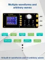 QLS3600S Signal Generator 0-30MHz High Stability Multiple Waveforms USB Interface Frequency Sweep VCO Burst DC 5V Power Amplitude Control