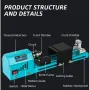 150W EU Plug Mini Wood Lathe Machine Miniature Pearl Lathe DIY Woodworking Pearl Lathe Machine Drill Rotary Tool