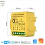 Tuya Wifi/Zigbee Smart Curtain Module Alexa Google Home Assistant Compatible with Remote App Control Timer Schedule Sharing Function Ideal for Smart Home Automation