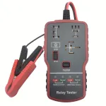 12V LED Car Battery & Relay Tester Quick Diagnostic Tool for Automotive Electrical Problems Supports 4/ 5 Pin Relays
