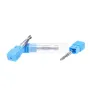 Drillpro 1-10mm HRC55 TiAlN 2 Flutes End Mill Cutter Tungsten Carbide Milling Cutter CNC Tool
