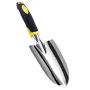 Garden Trowel Hand Shovel with Soft Rubberized Non-Slip Ergonomic Handle for Planting Transplanting, Weeding, Moving and Smoothing Soil-Gardening Gift (Shovel)